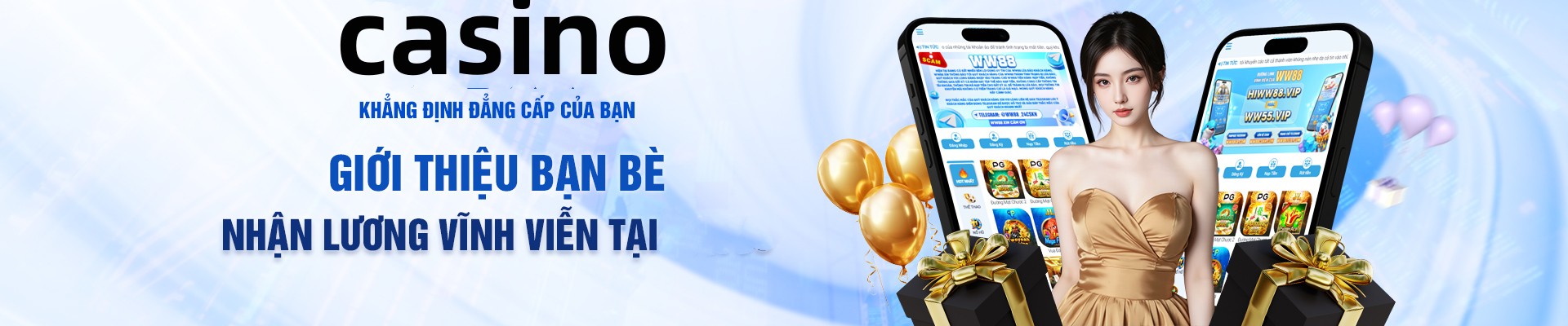 Hình ảnh quảng cáo của cmw hiển thị nền tảng và các lợi ích