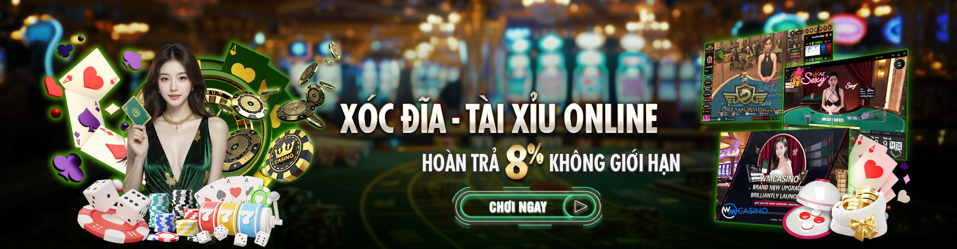 Hình ảnh quảng cáo của cmw hiển thị nền tảng và các lợi ích